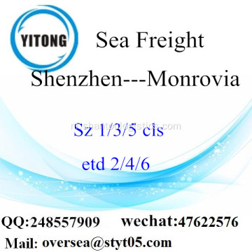 Shenzhen poort LCL consolidatie naar Monrovië